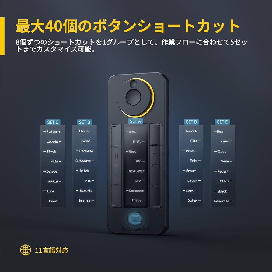 XENCELABS クイッキーズ ショートカット リモート 40 Amazon.co.jp: XENCELABS クイッキーズ ショートカット リモート